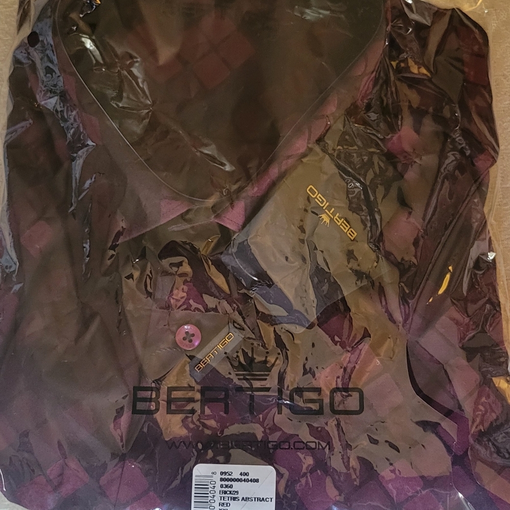 Bertigo Tetris Abstact Red XXL